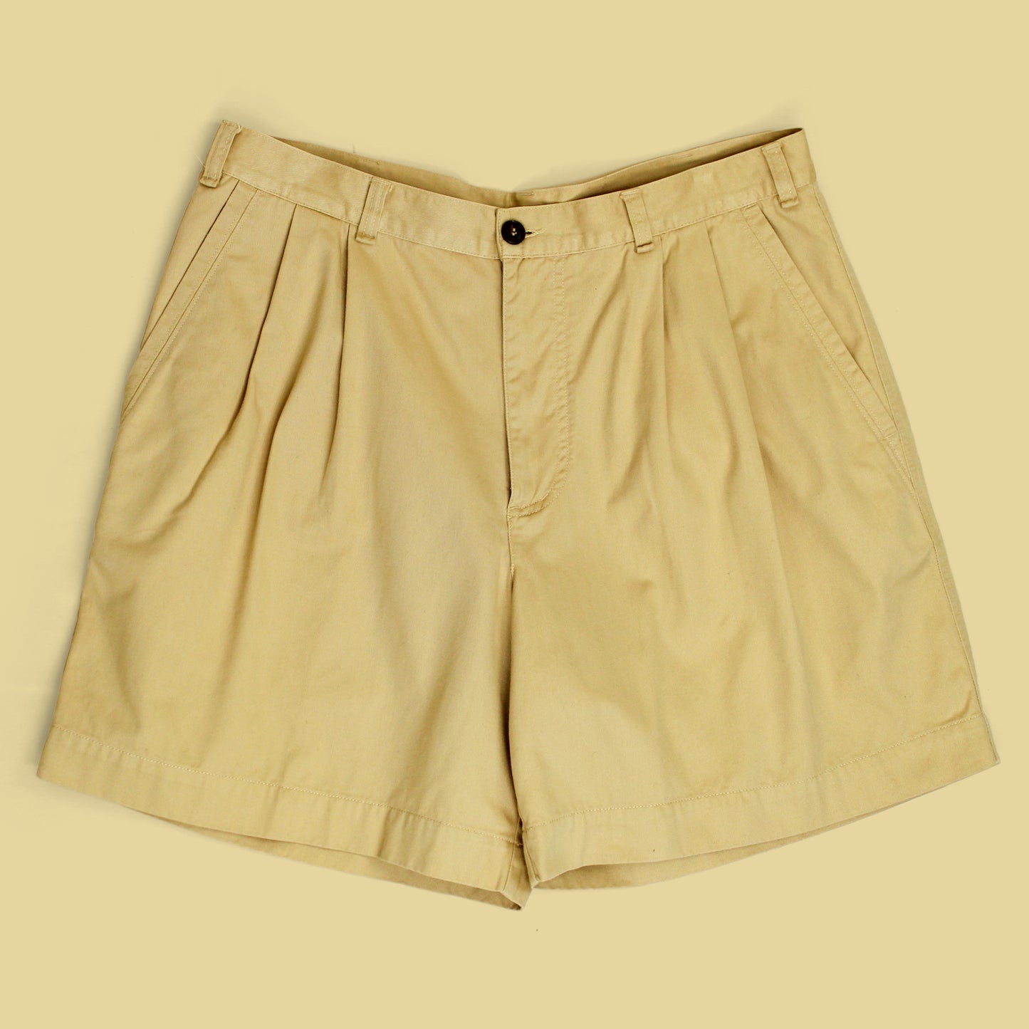 Vintage Patagonia Cotton Twill Pleated Shorts