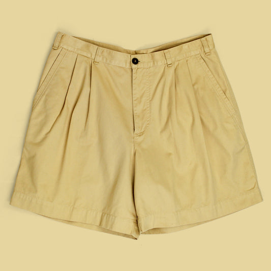 Vintage Patagonia Cotton Twill Pleated Shorts