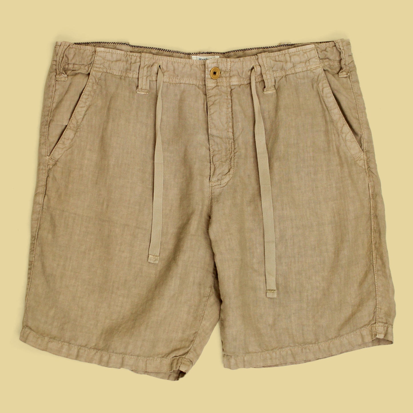 Hartford Linen Drawstring Shorts