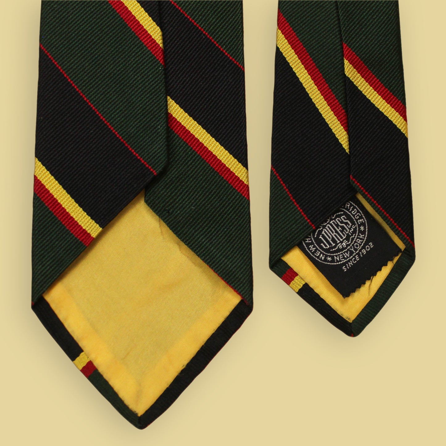 J. Press Repp Stripe Silk Tie