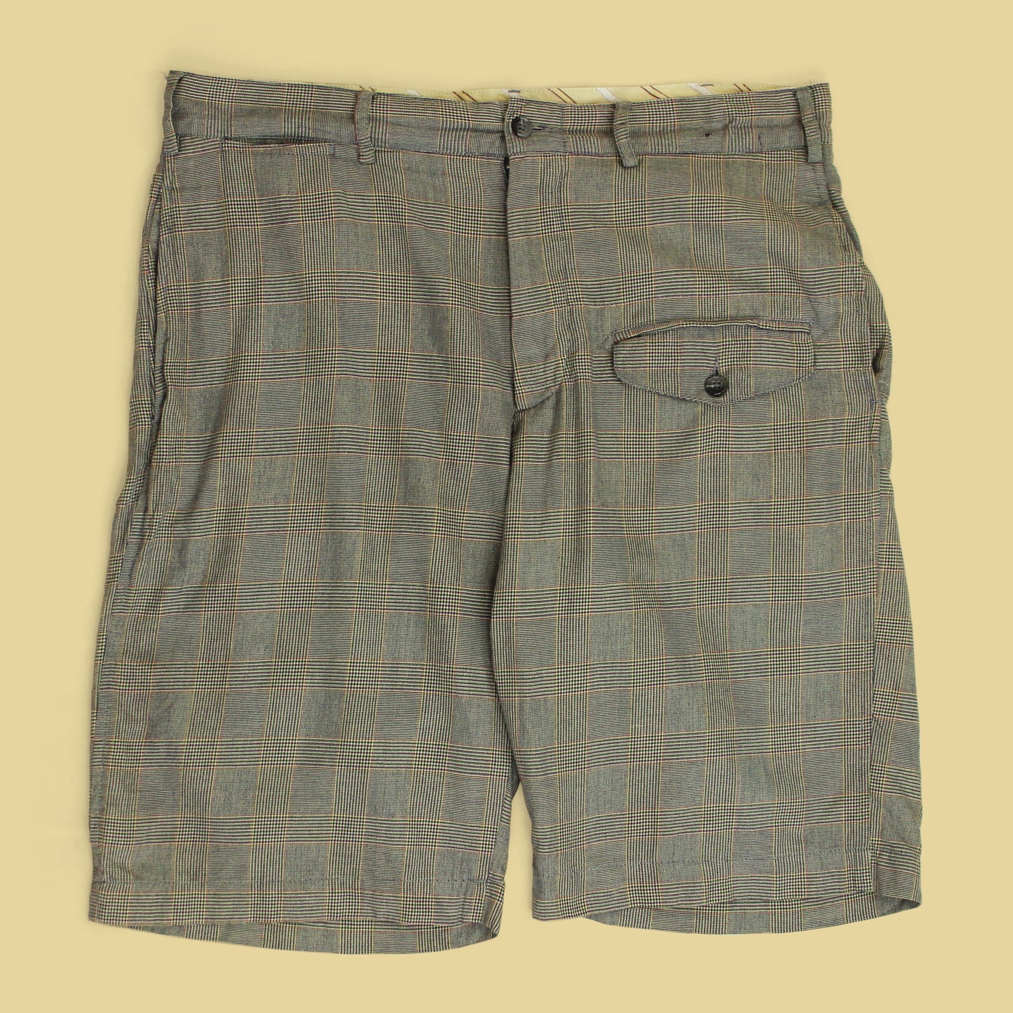 Engineered Garments Glen Plaid Cotton Ghurka Shorts