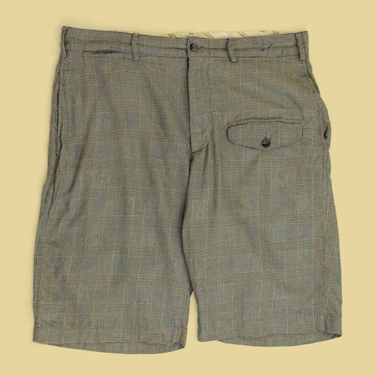 Engineered Garments Glen Plaid Cotton Ghurka Shorts