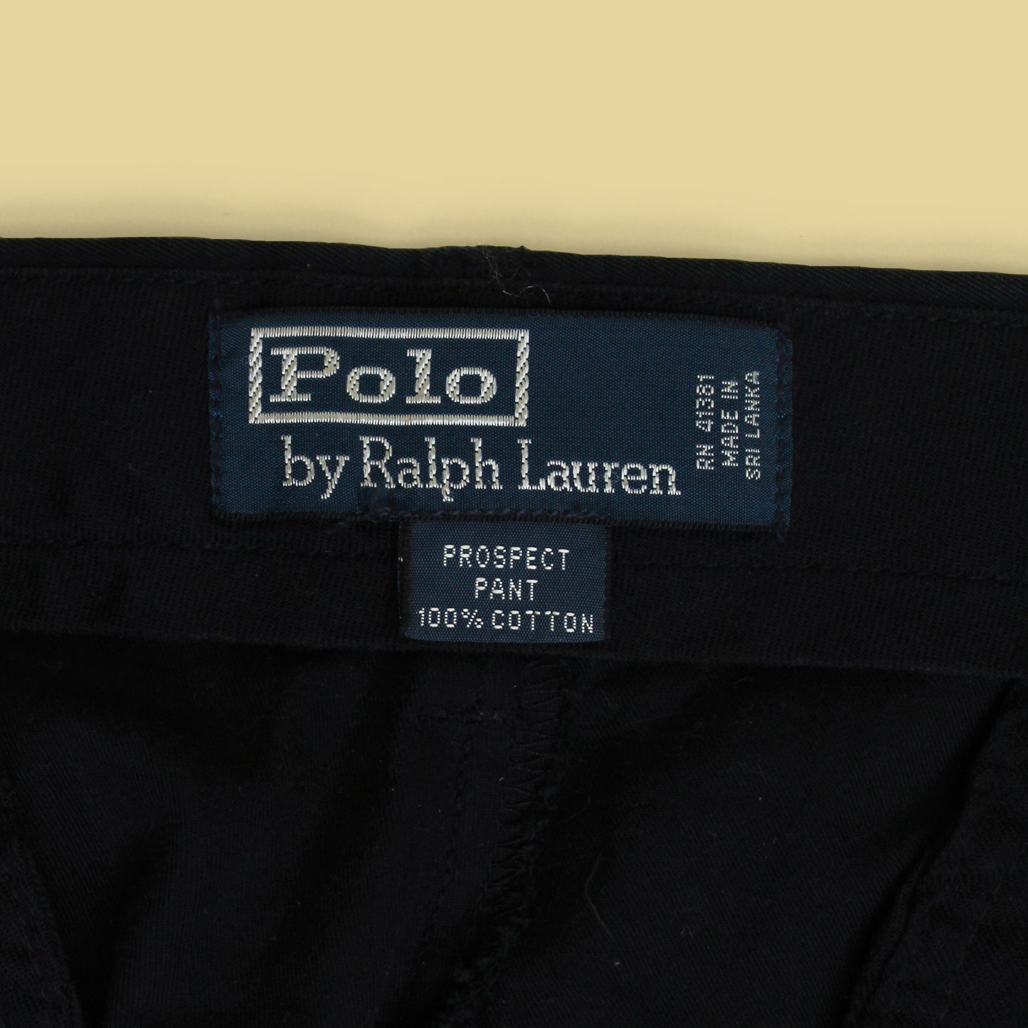 Vintage Polo Ralph Lauren Cotton Twill Prospect Pant Chinos