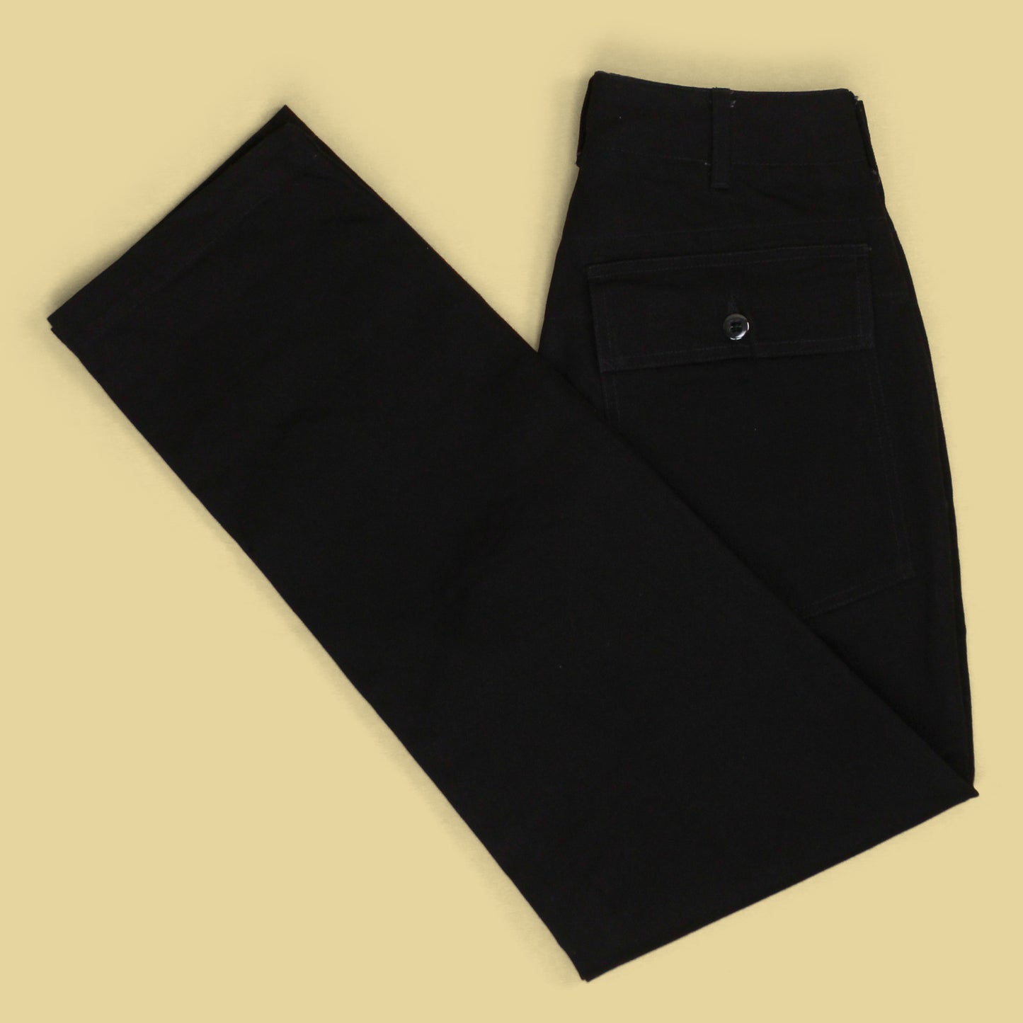 Engineered Garments Black Denim Fatigue Pants