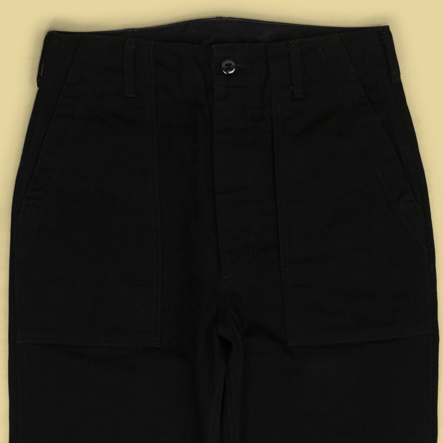 Engineered Garments Black Denim Fatigue Pants