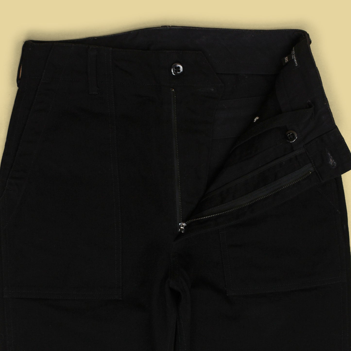 Engineered Garments Black Denim Fatigue Pants