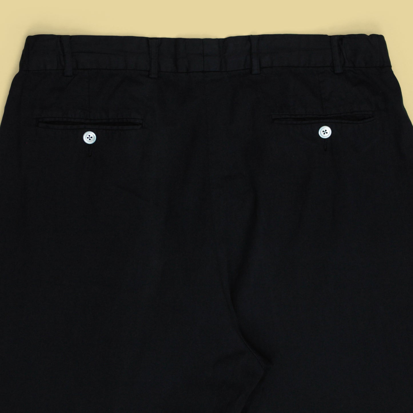 Naissance Overdyed Cotton Twill Pleated Pants
