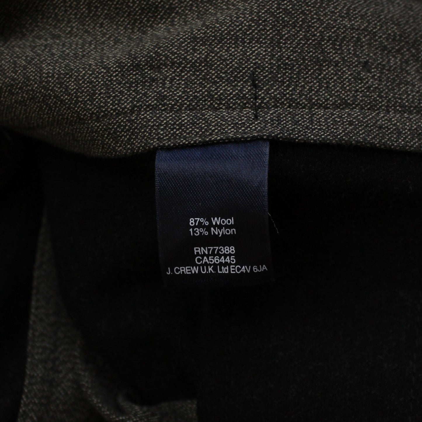Wallace & Barnes Wool Blend Flannel Fishtail Trousers