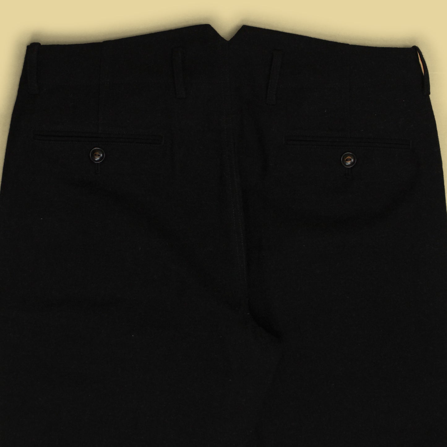 Wallace & Barnes Wool Blend Flannel Fishtail Trousers