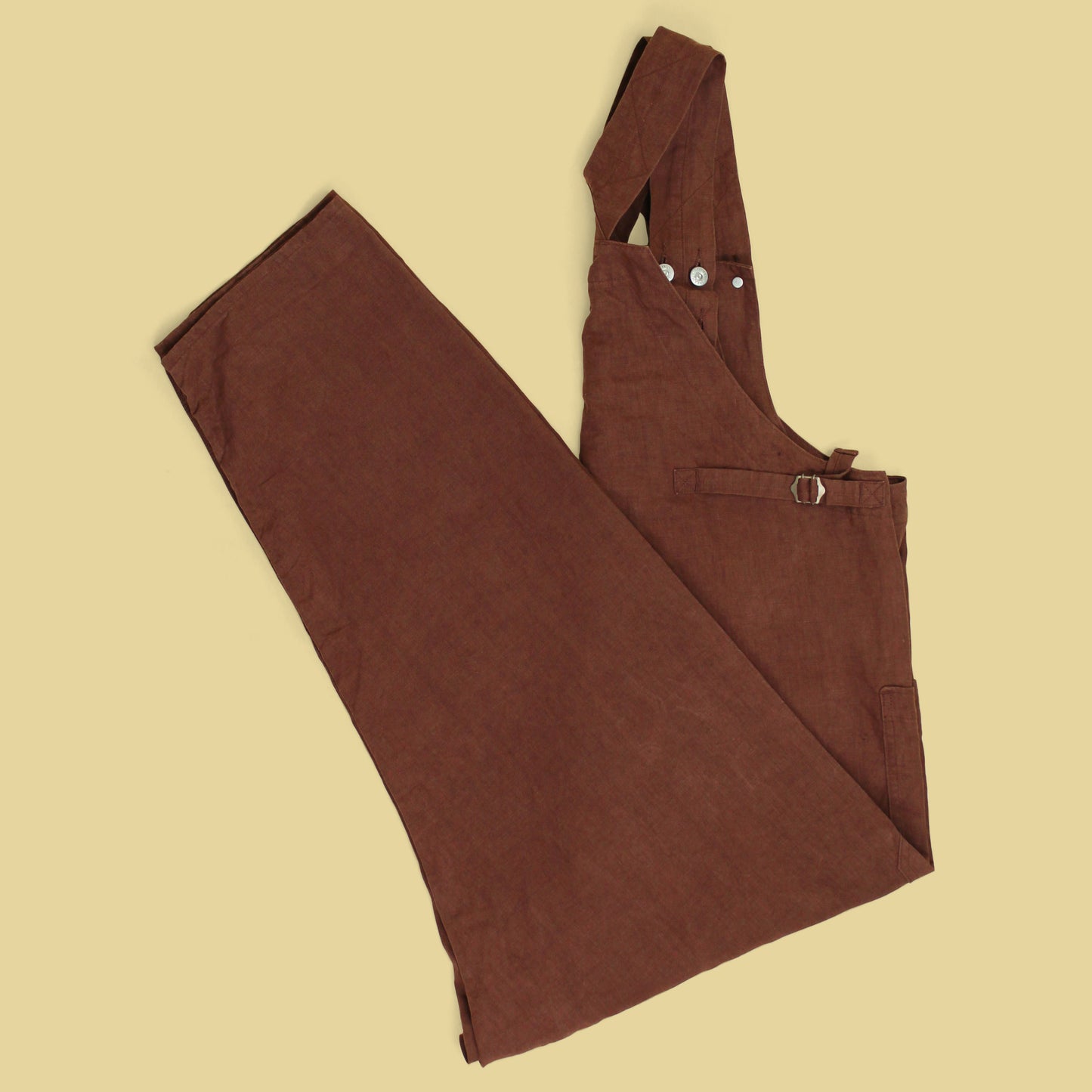 Kaptain Sunshine Kakishibu Linen Deck Pant Overalls