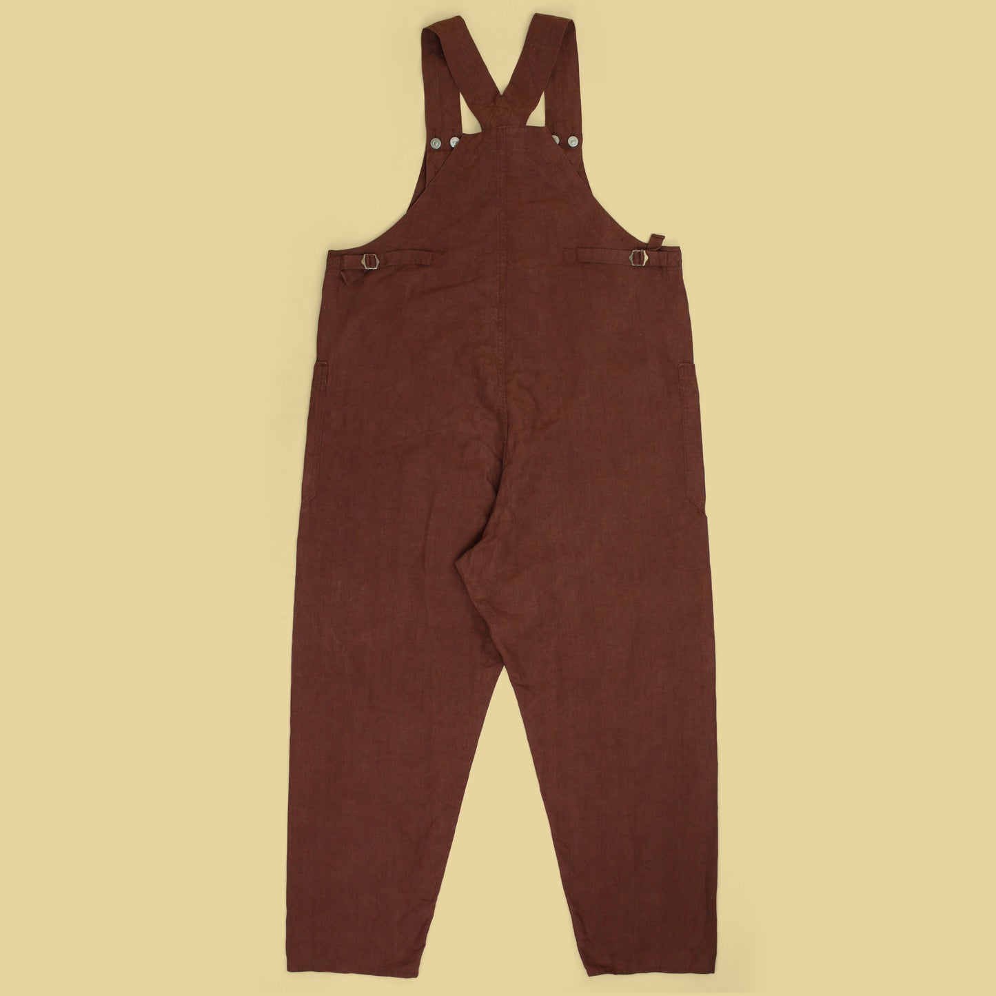 Kaptain Sunshine Kakishibu Linen Deck Pant Overalls