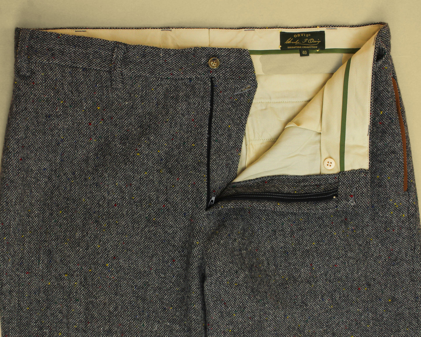 Orvis Flecked Tweed Trousers
