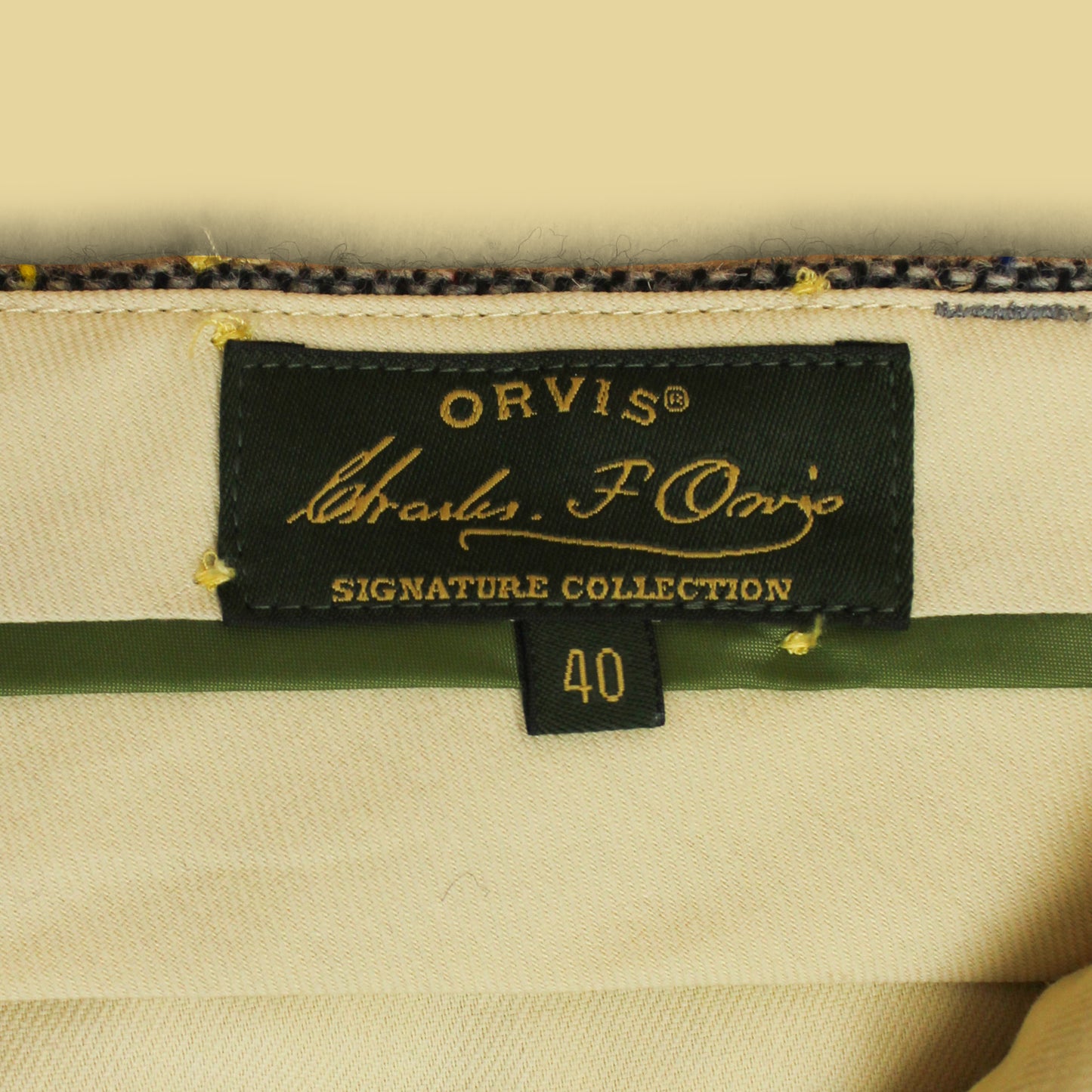 Orvis Flecked Tweed Trousers
