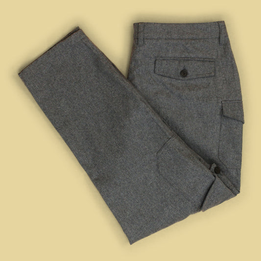 Kith Wool Blend Flannel Double-Knee Paidge Cargo Pants