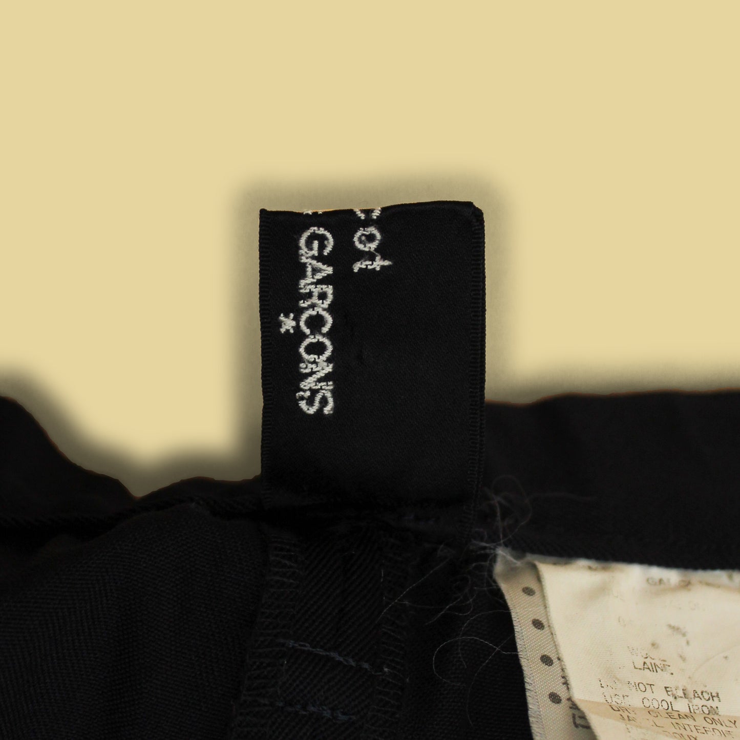 Tricot Comme des Garçons Wool Wide-Leg Cropped Pants