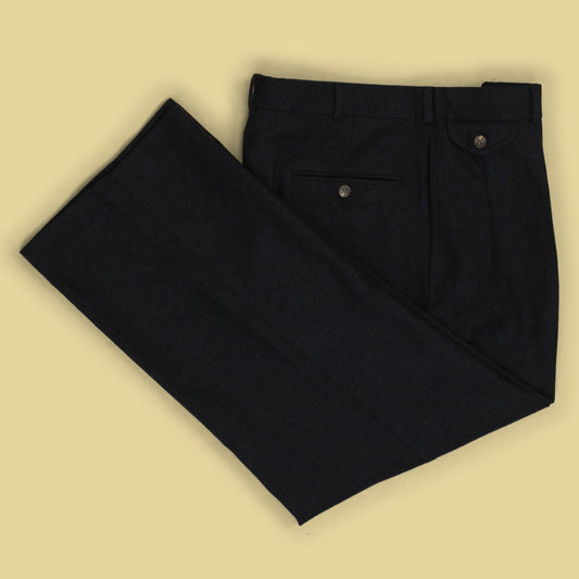 Polo Ralph Lauren Wool Flannel Pleated Trousers