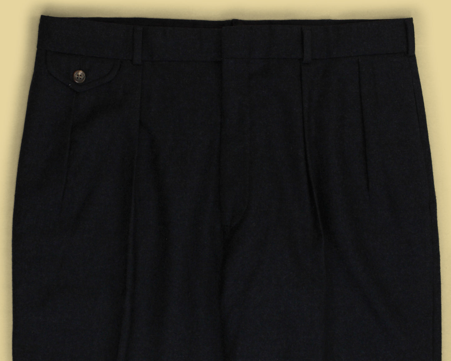 Polo Ralph Lauren Wool Flannel Pleated Trousers