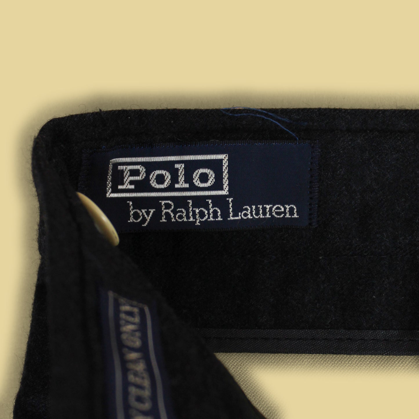 Polo Ralph Lauren Wool Flannel Pleated Trousers