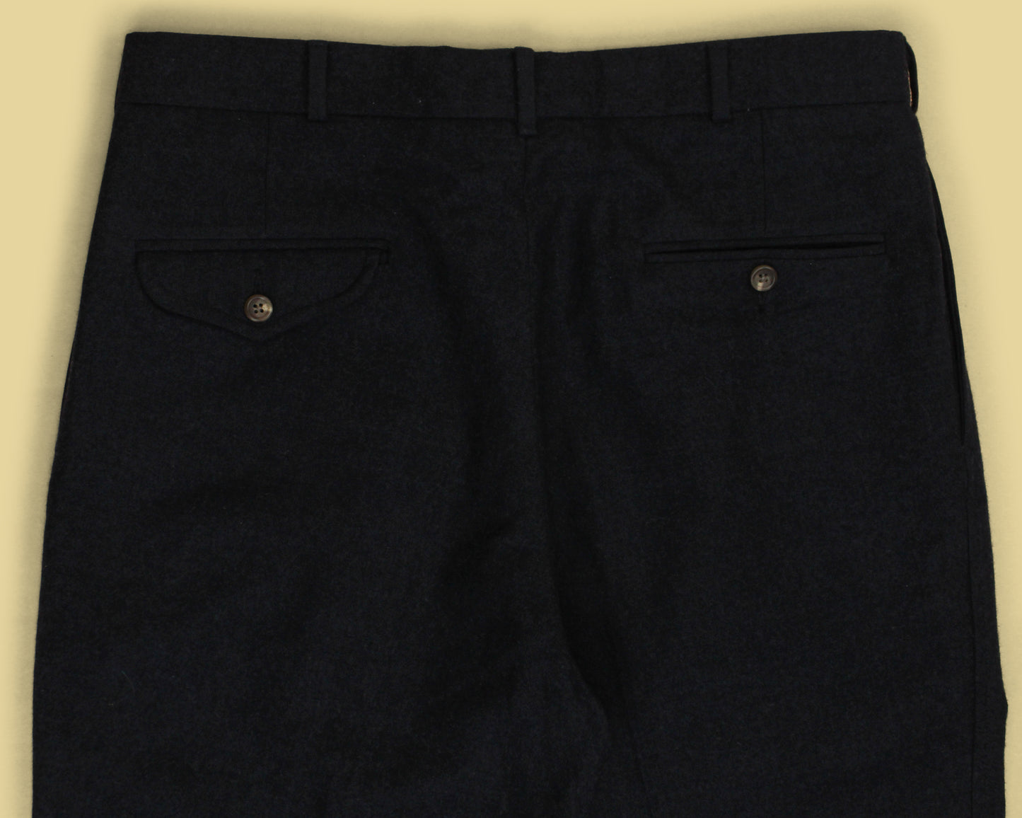 Polo Ralph Lauren Wool Flannel Pleated Trousers