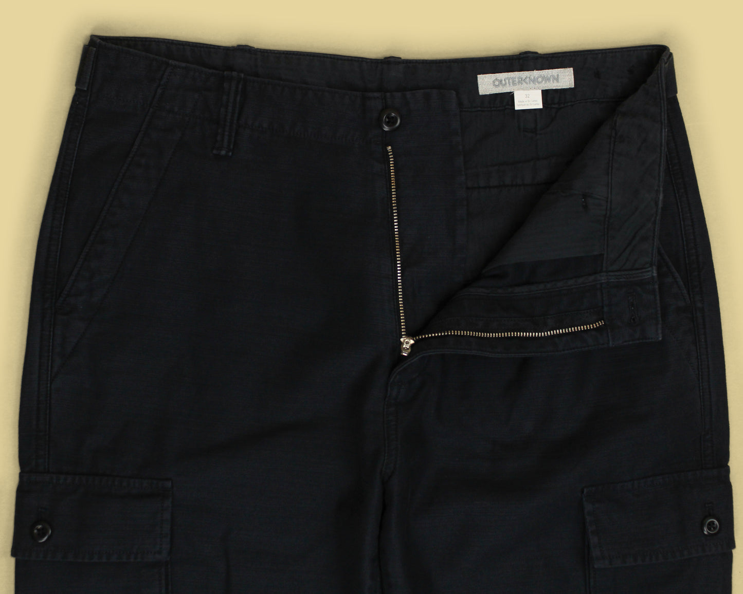 Outerknown Cotton Sateen Cargo Pants