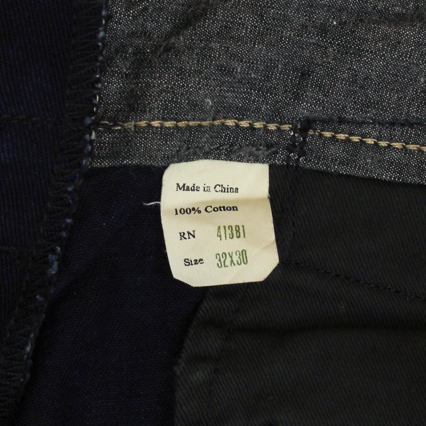 Double RL Indigo-Dyed Selvedge Cotton Twill Buckleback Chino Pants