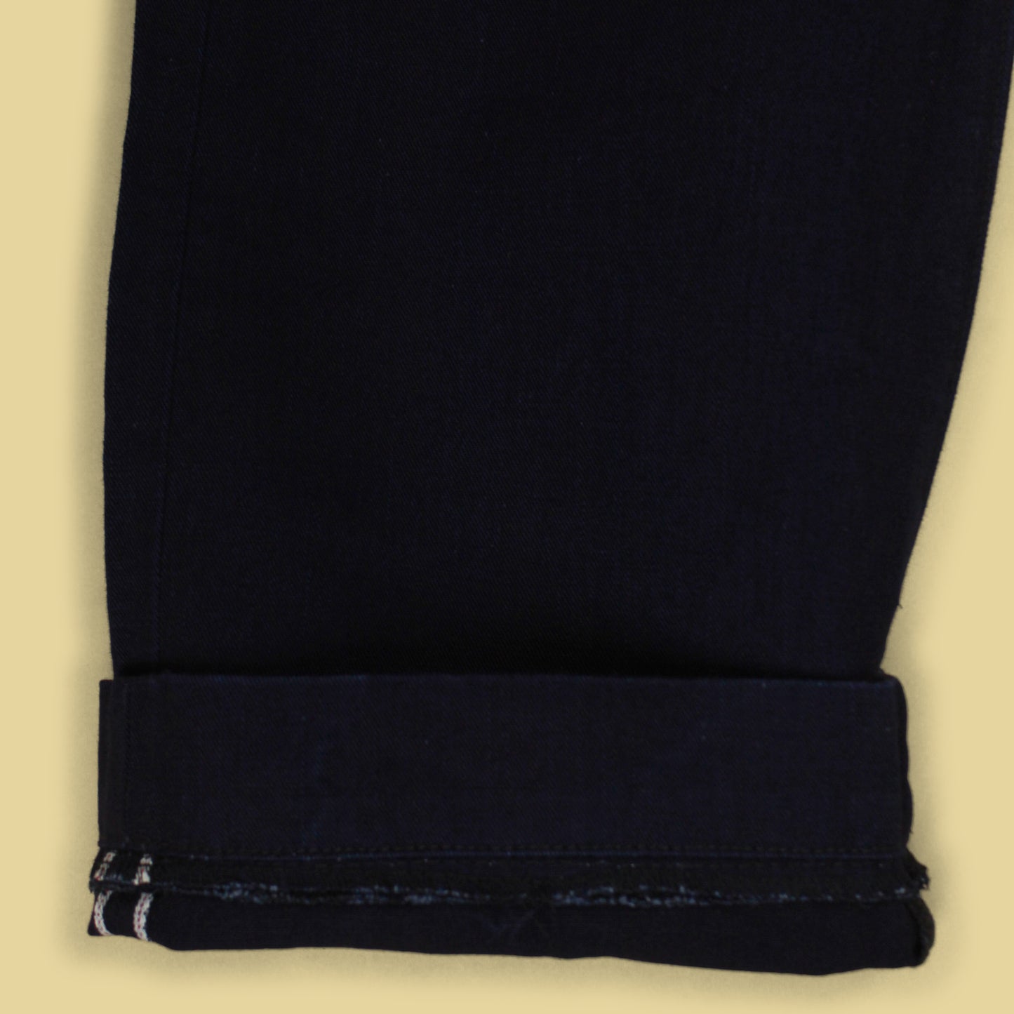 Double RL Indigo-Dyed Selvedge Cotton Twill Buckleback Chino Pants