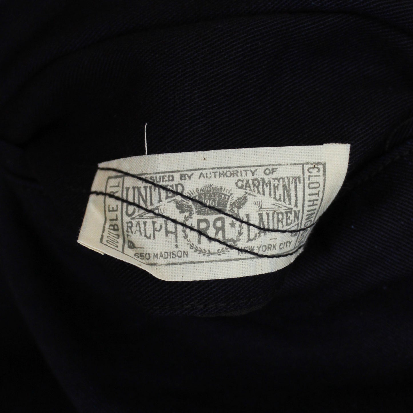 Double RL Indigo-Dyed Selvedge Cotton Twill Buckleback Chino Pants