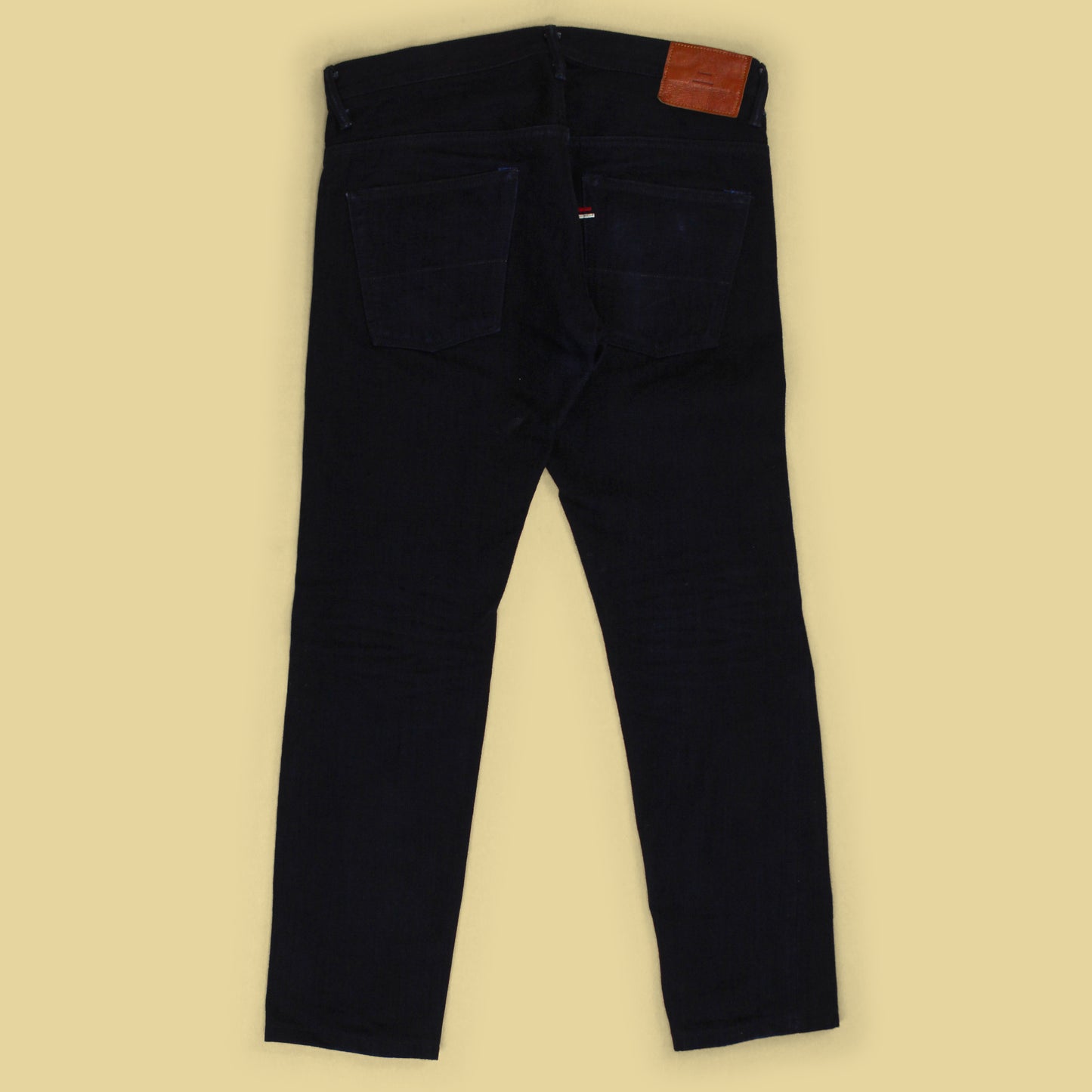 Tanuki 15oz Double Indigo Selvedge Denim Tapered Jeans