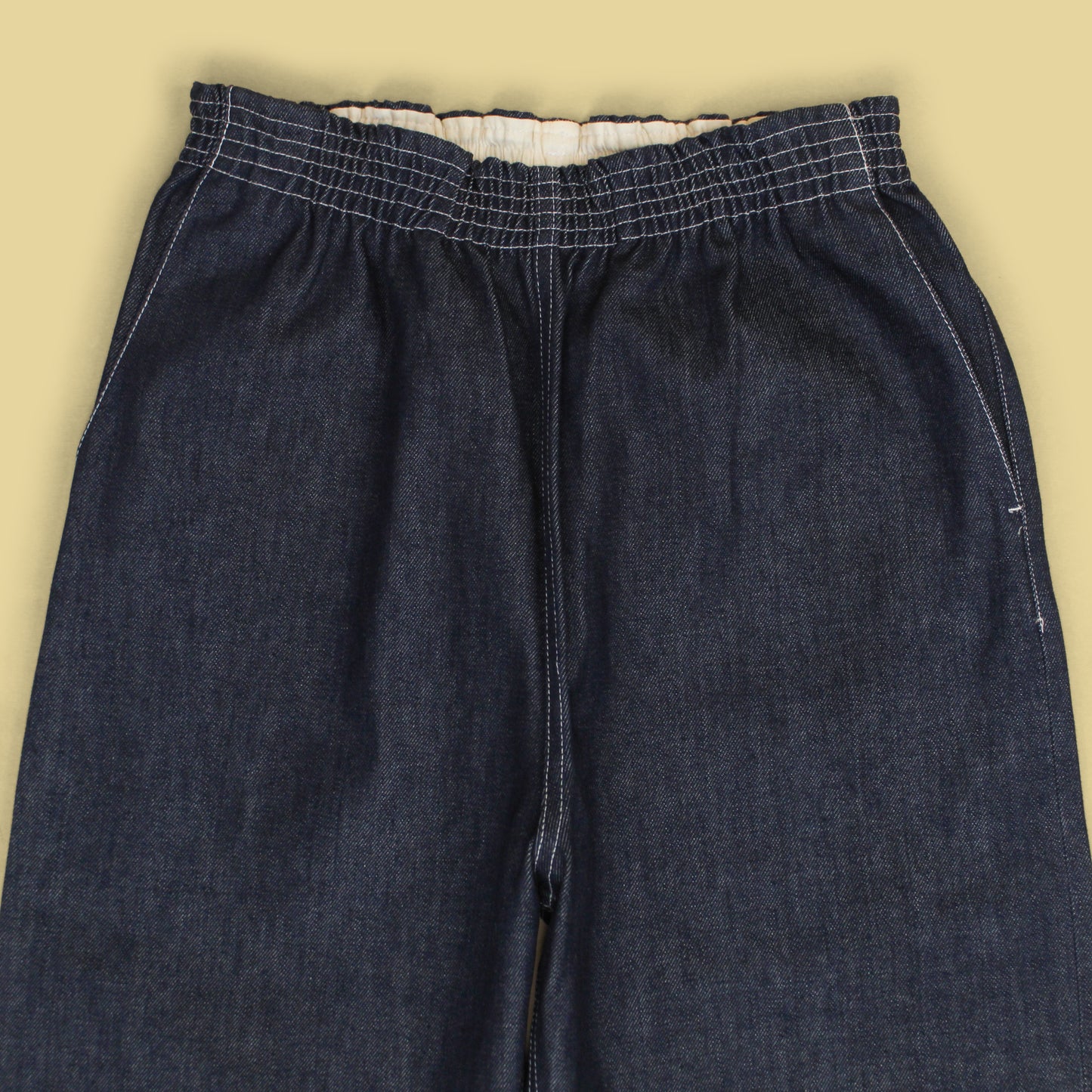 Camiel Fortgens Selvedge Denim Elastic Waist Grandma Pants