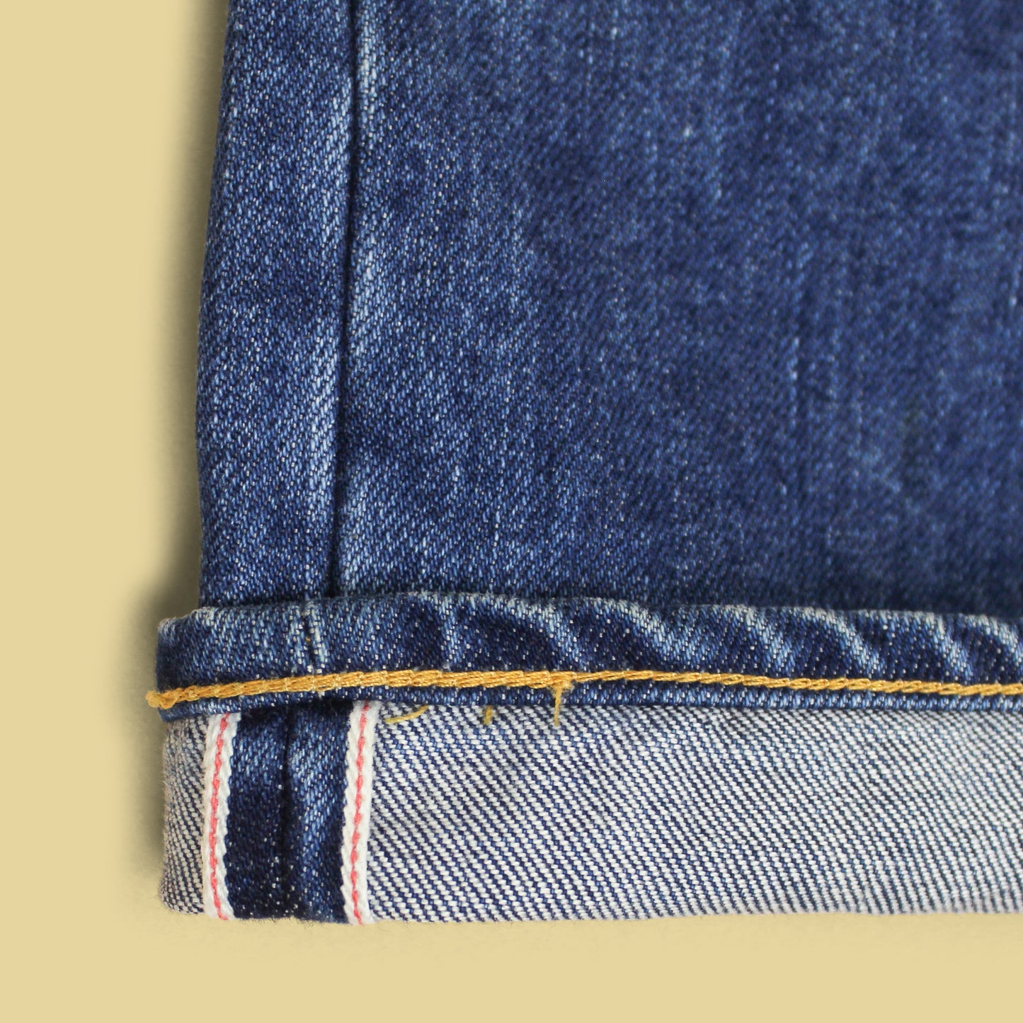 Hatski 15.6oz Used Blue Wash Selvedge Denim Wide Taper Jeans