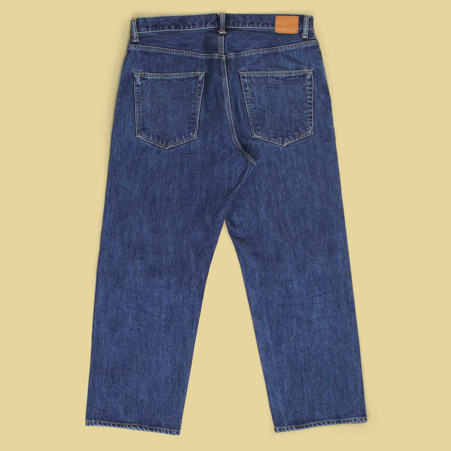 Hatski 15.6oz Used Blue Wash Selvedge Denim Wide Taper Jeans