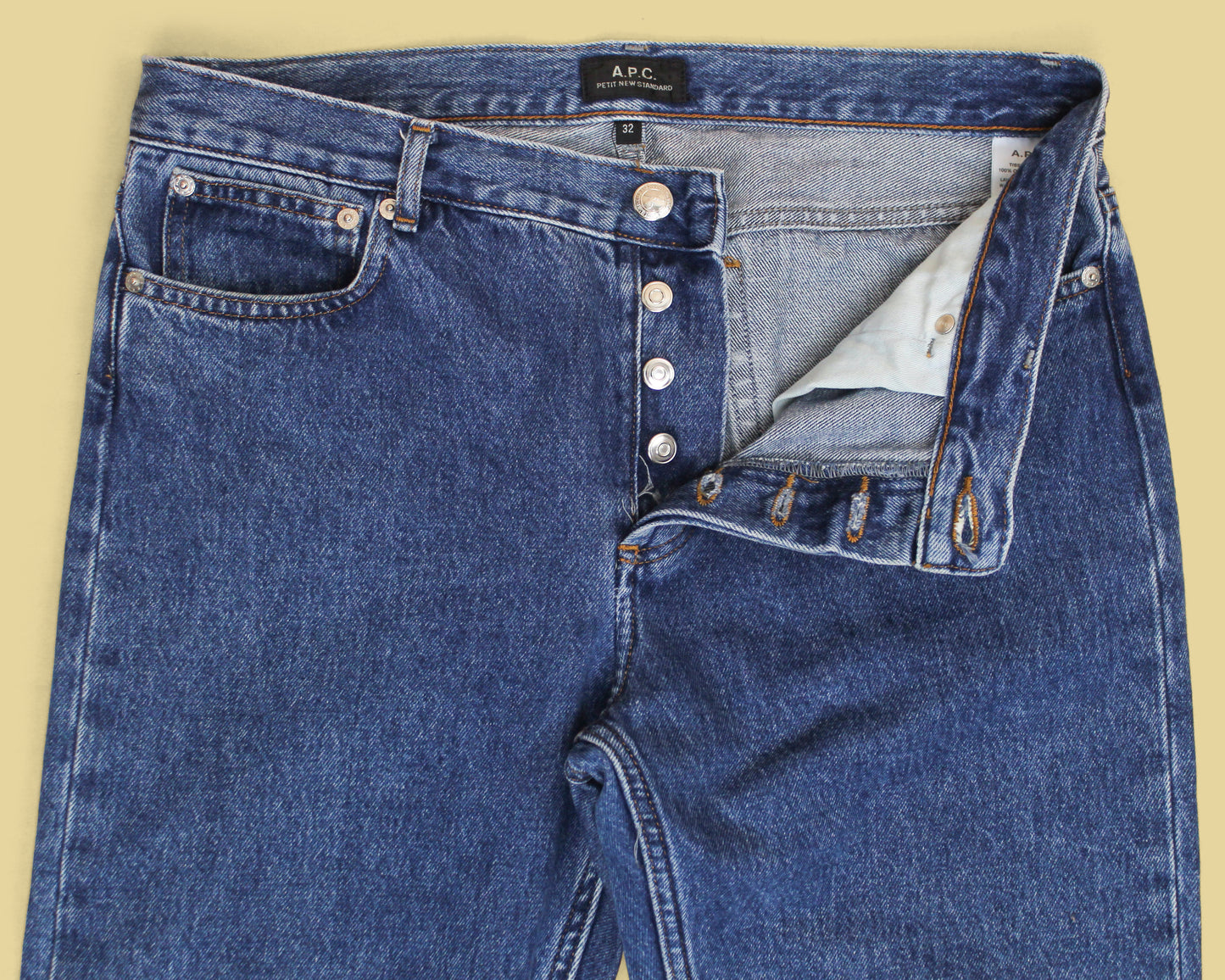 A.P.C. Stonewash Denim Petit New Standard Jeans