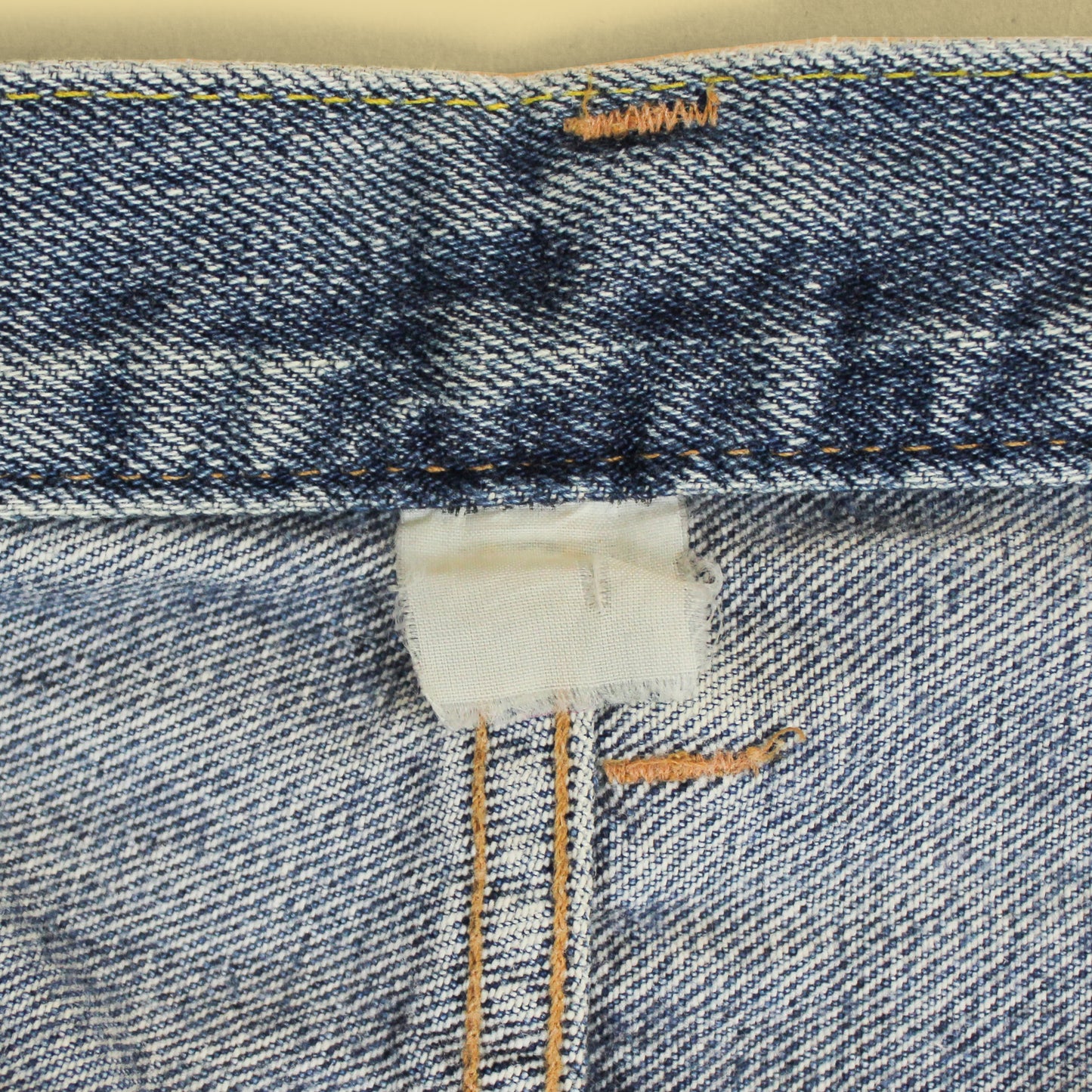 Double RL Faded Wash Ring Spun Denim Straight Leg Jeans