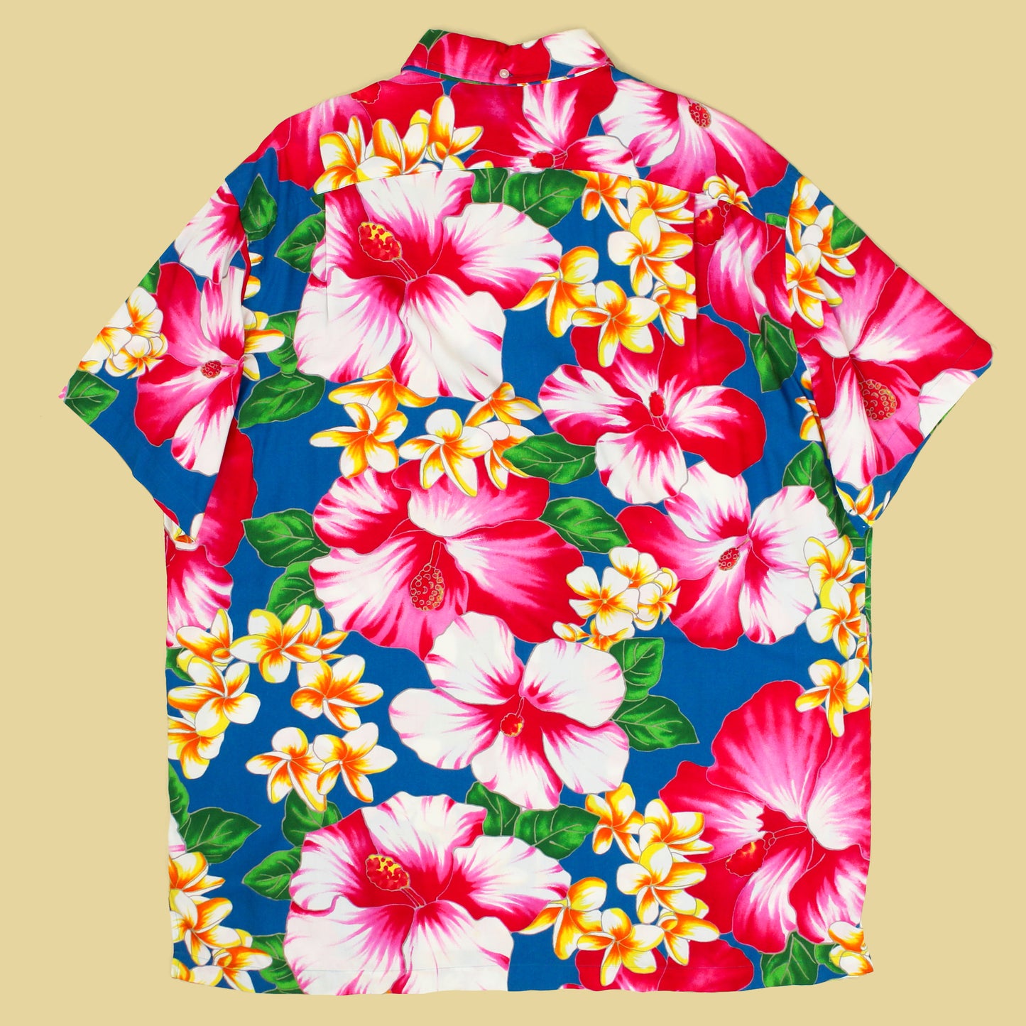 Vintage Polo Ralph Lauren Floral Print Viscose Short Sleeve Button-Down Shirt