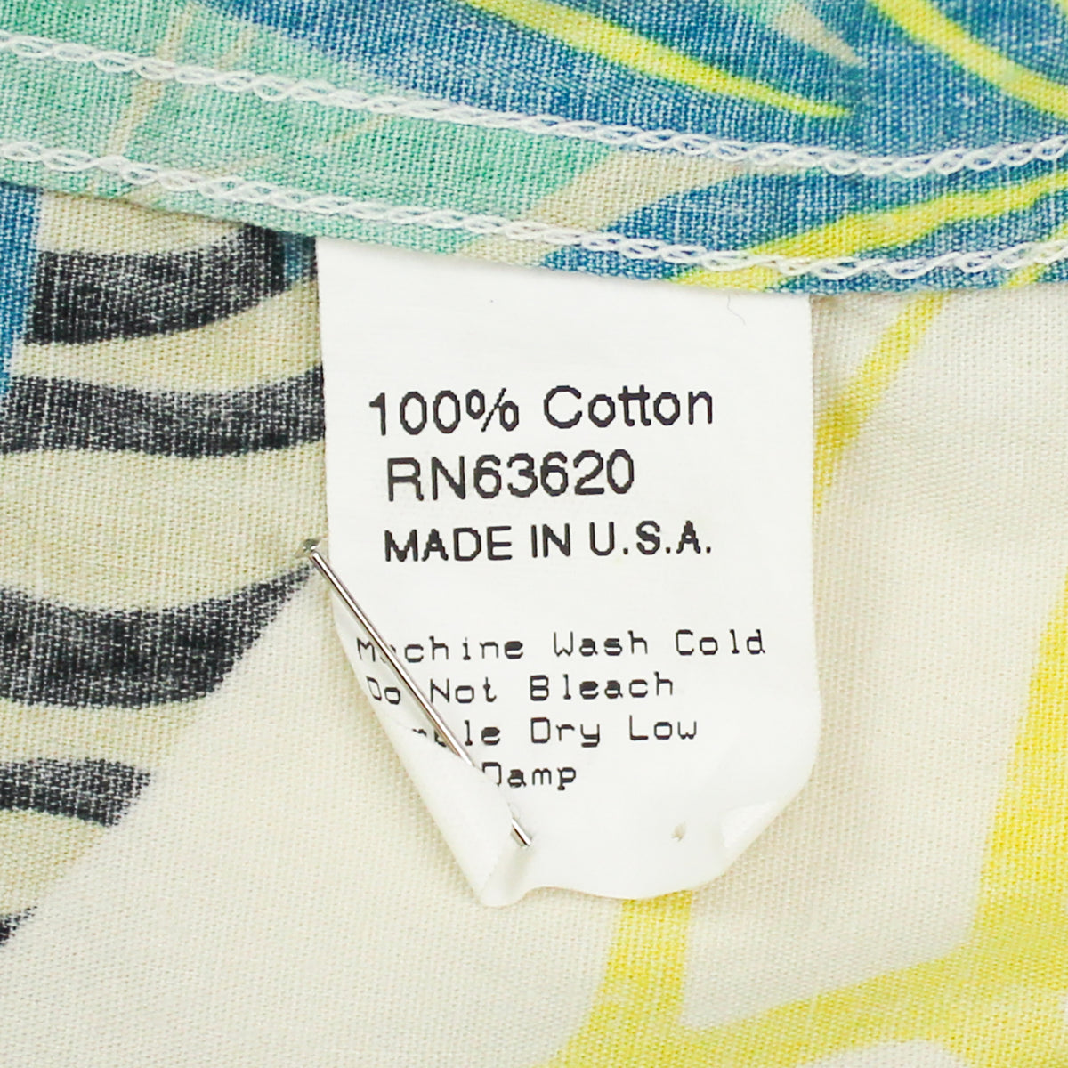 Gitman Vintage Botanical Print Cotton Short Sleeve Camp Collar Shirt