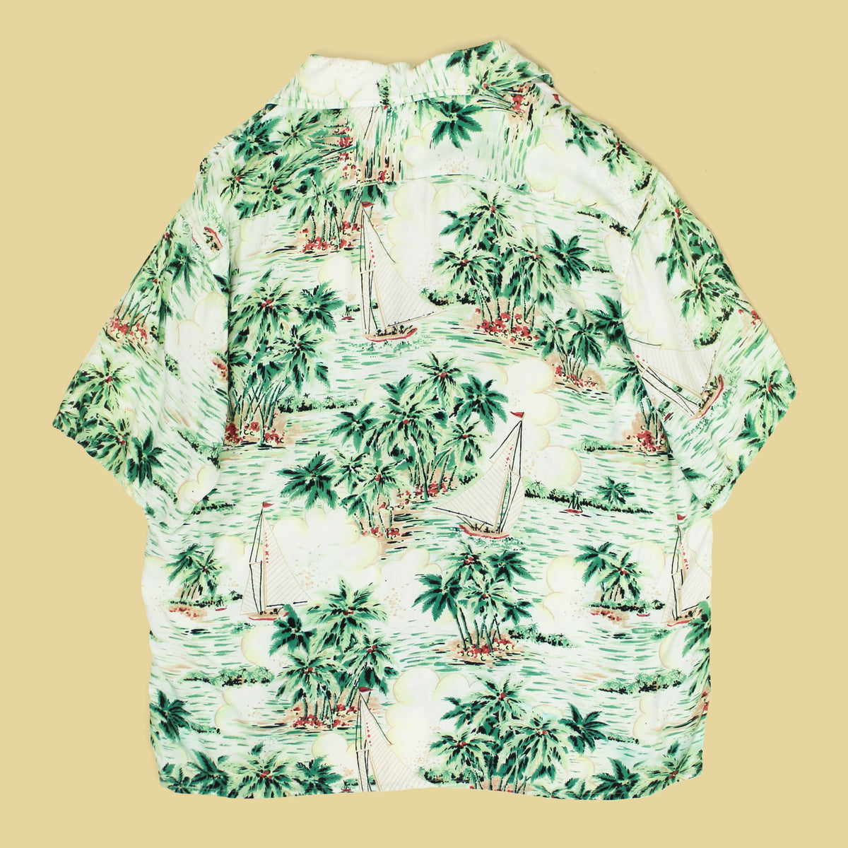 Vintage Kuonakakai Rayon Hawaiian Shirt