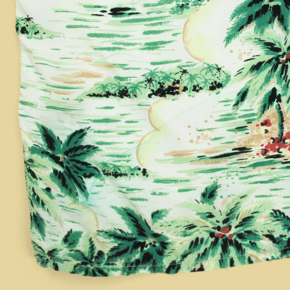 Vintage Kuonakakai Rayon Hawaiian Shirt