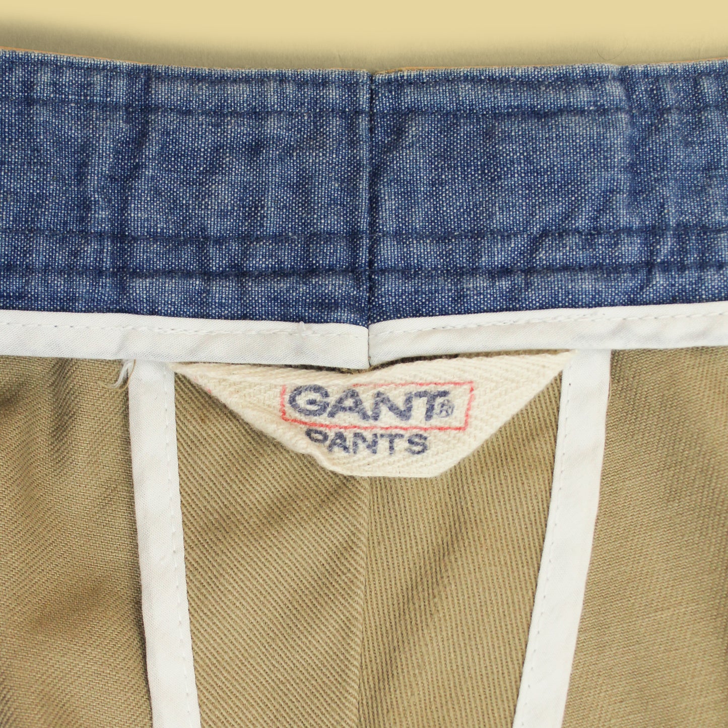 Gant Salty Dog Cotton Twill Side-Tab Pleated Chinos