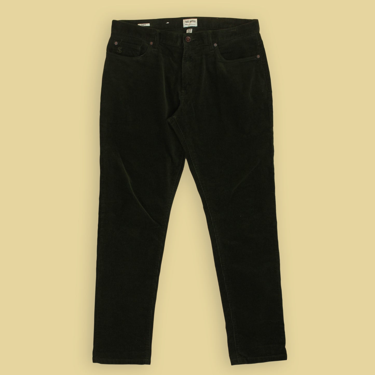 Todd Snyder Stretch Corduroy Slim Fit 5-Pocket Pants