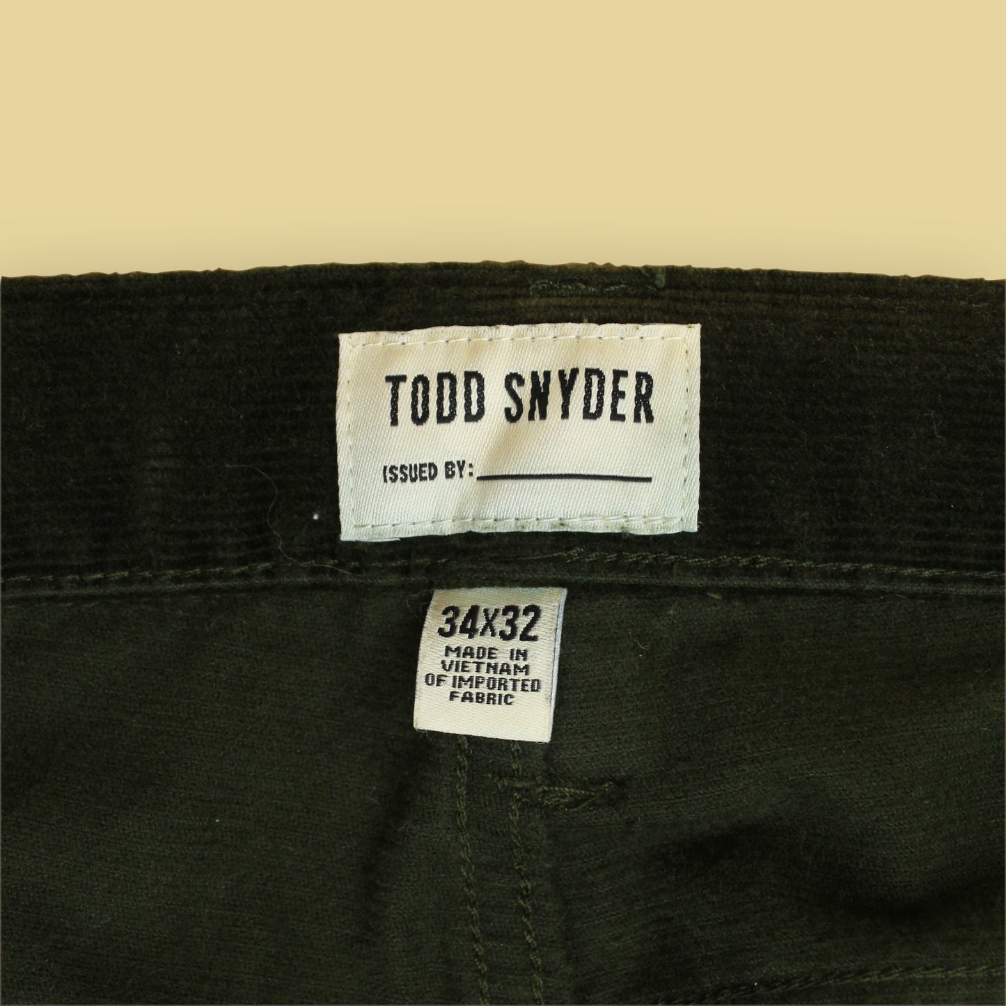 Todd Snyder Stretch Corduroy Slim Fit 5-Pocket Pants