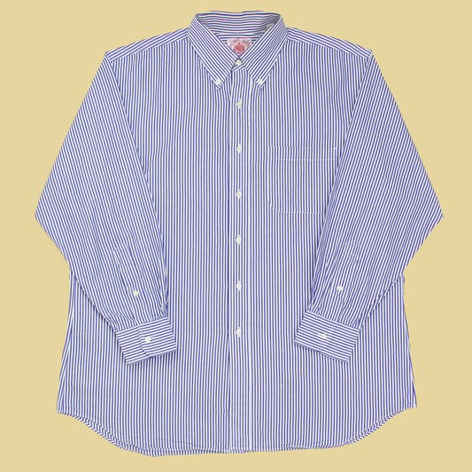 J. Press Candy Stripe Cotton Button-Down Shirt