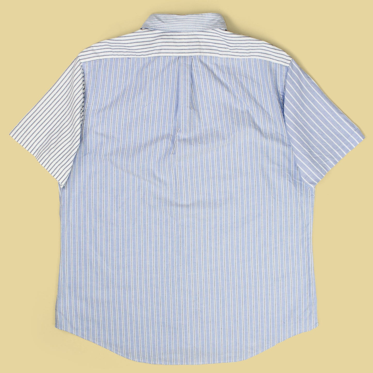 Polo Ralph Lauren Striped Oxford Cloth Short Sleeve Button-Down Fun Shirt