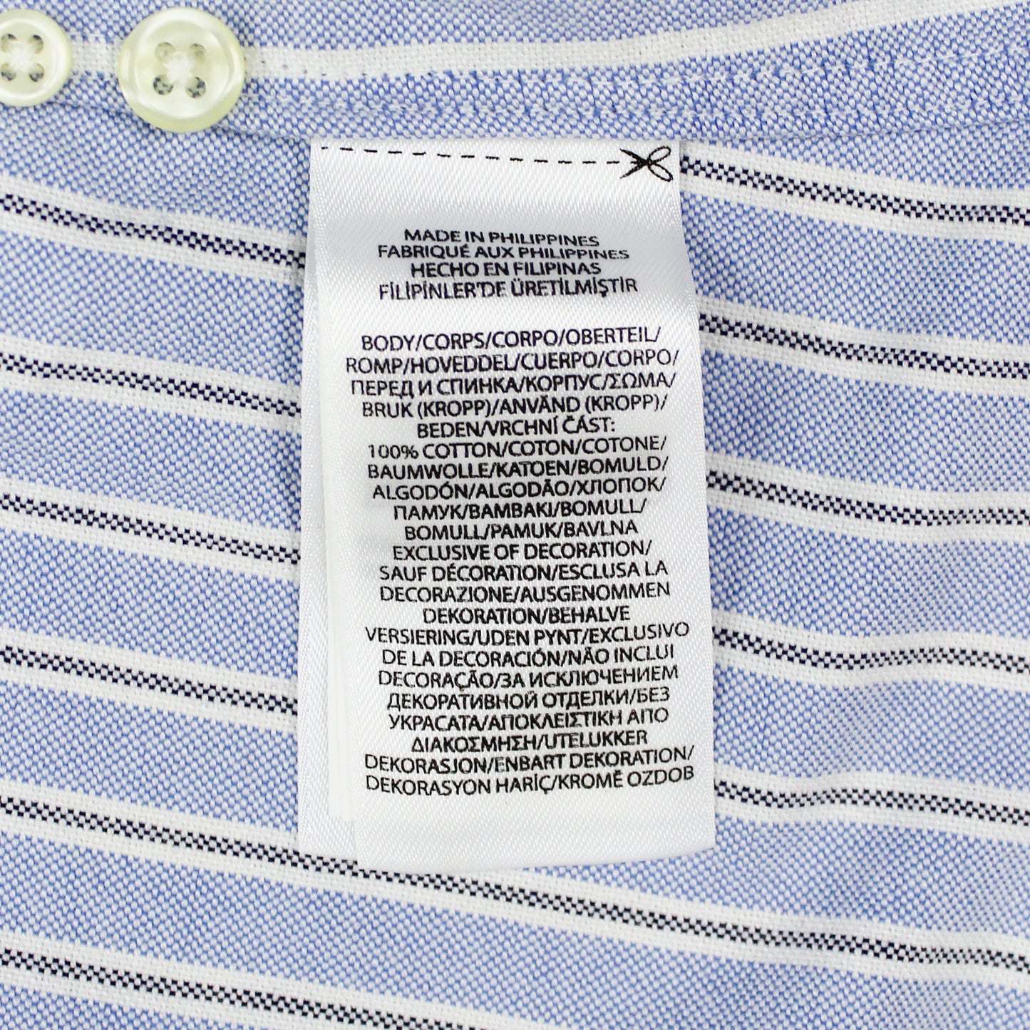 Polo Ralph Lauren Striped Oxford Cloth Short Sleeve Button-Down Fun Shirt