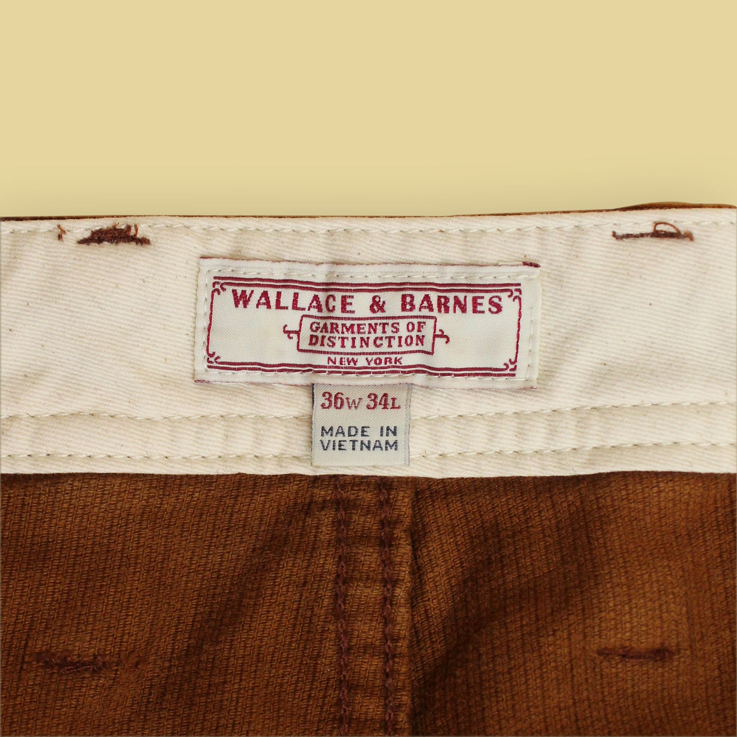 Wallace & Barnes Corduroy Carpenter Pants