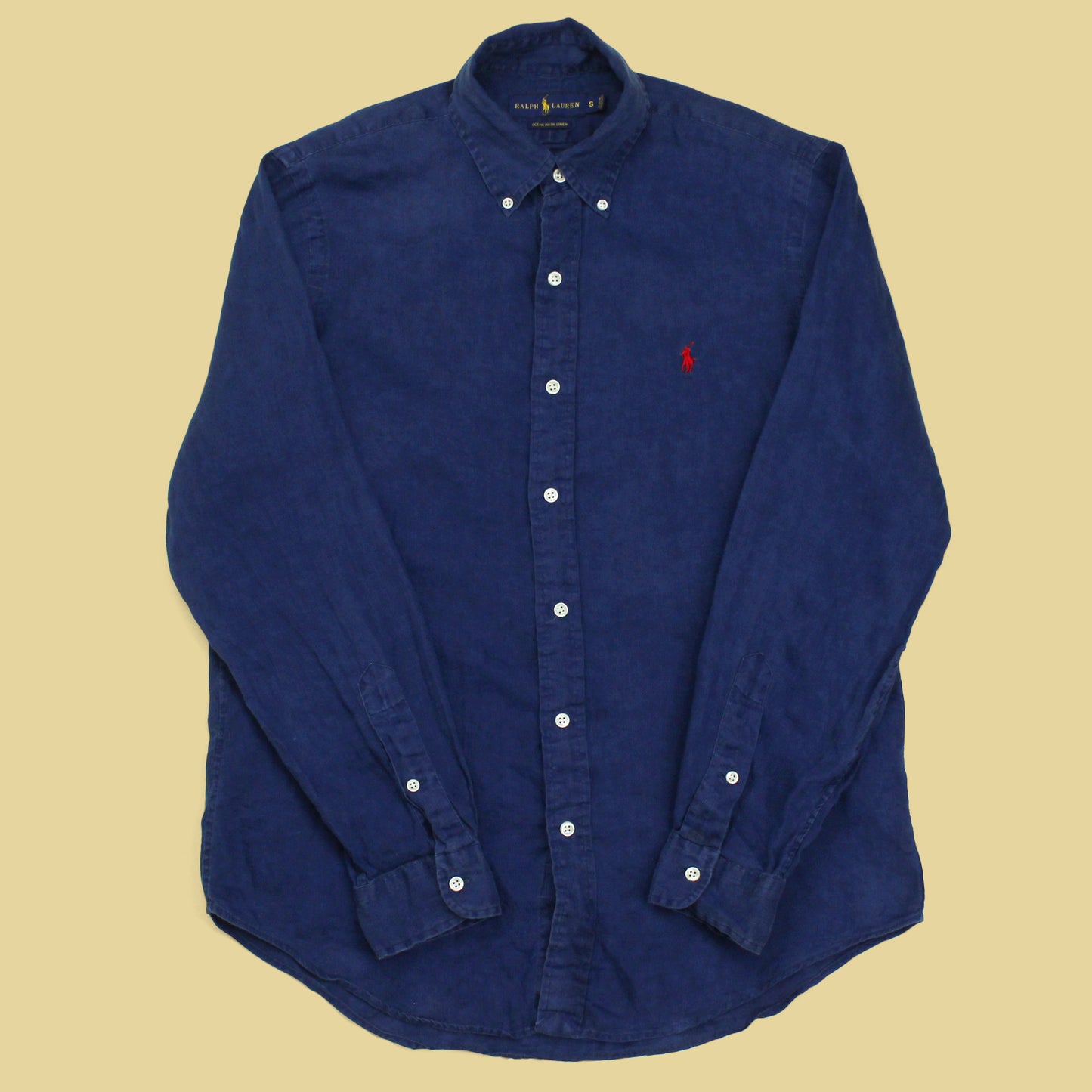 Ralph Lauren Ocean Wash Linen Button-Down Shirt