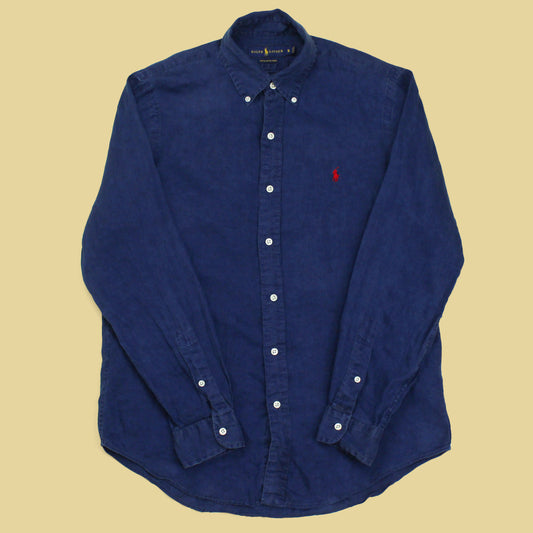 Ralph Lauren Ocean Wash Linen Button-Down Shirt