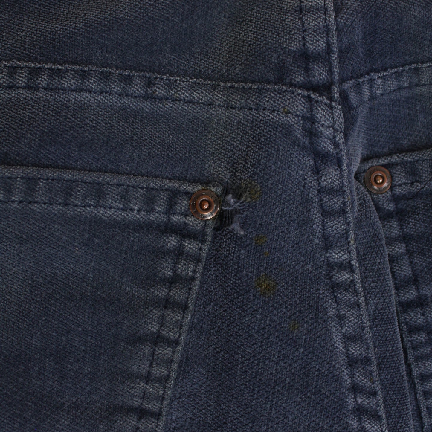 70s Levi's White Tab Velvet 5-Pocket Flared Pants