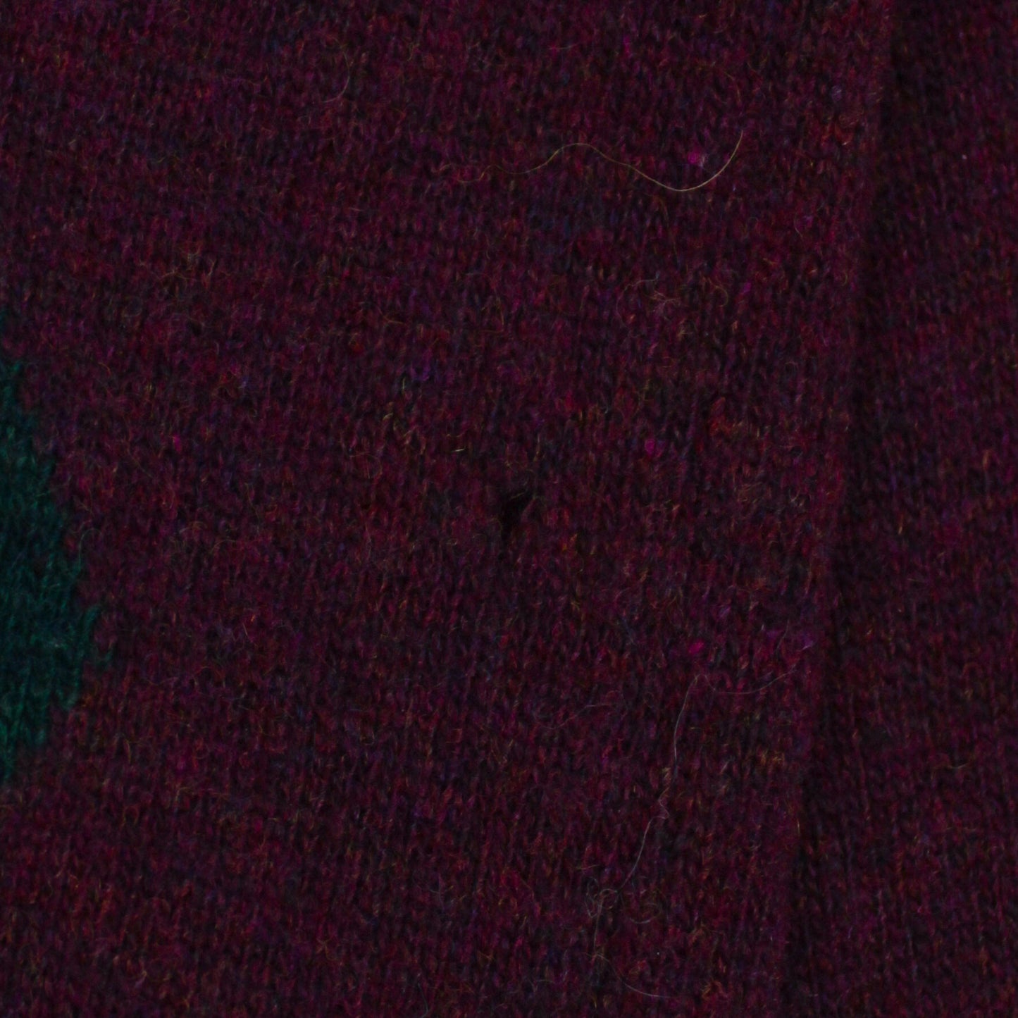 United Colors of Benetton Argyle Merino Wool Turtleneck Sweater