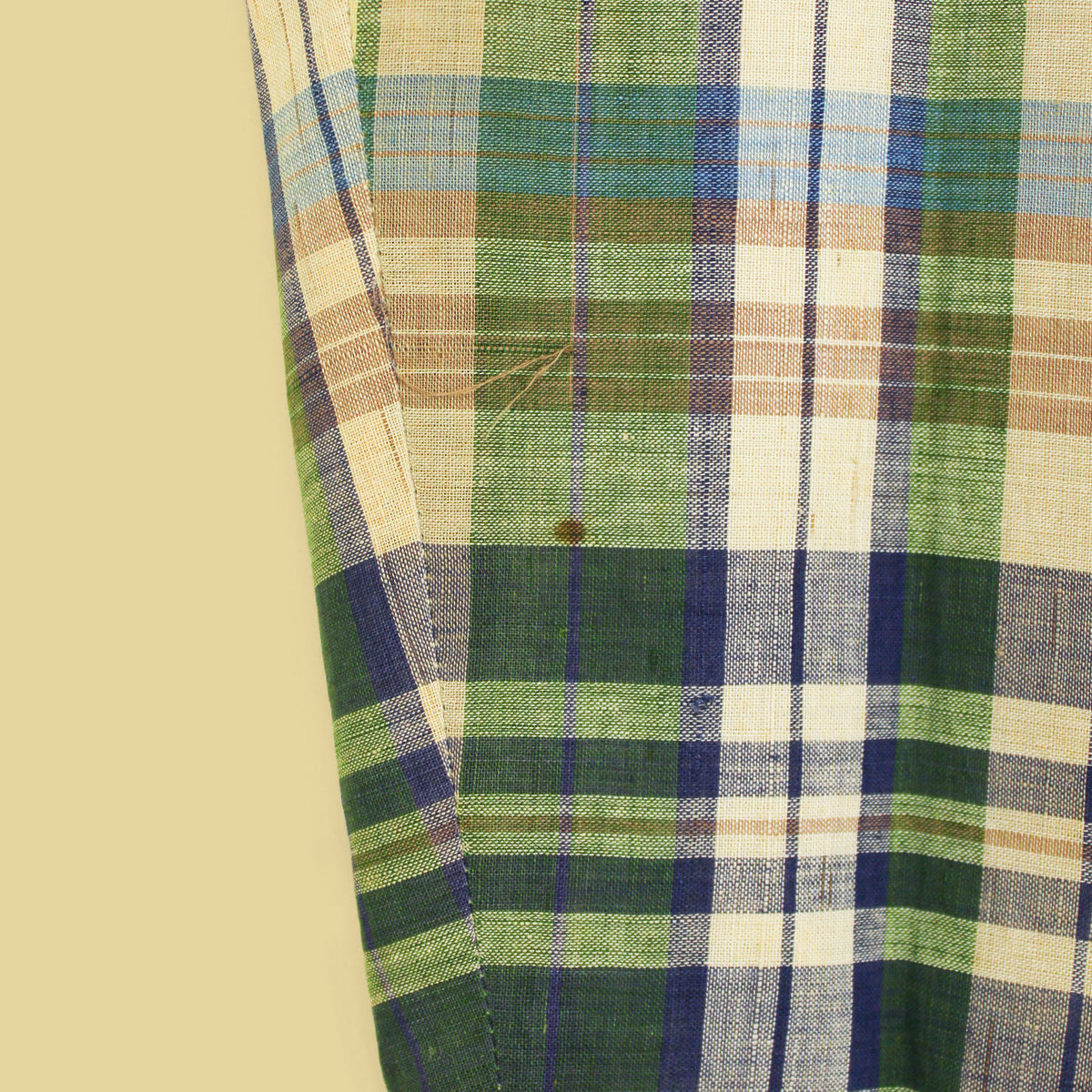 Vintage Orvis Plaid Madras Sport Coat