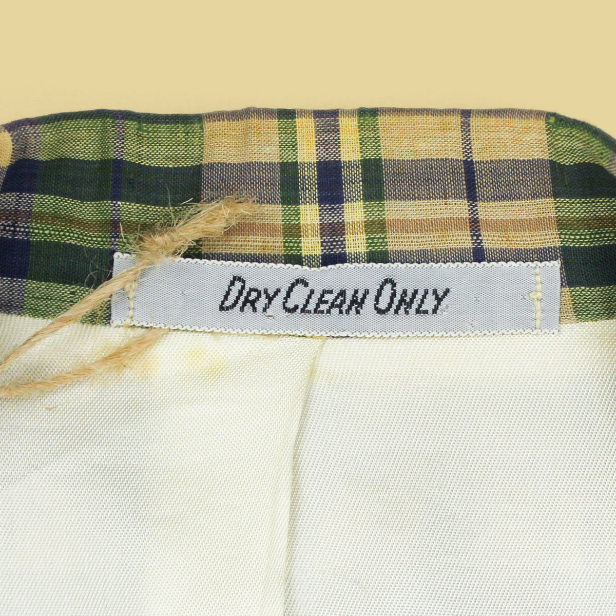 Vintage Orvis Plaid Madras Sport Coat